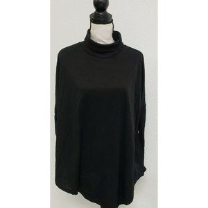 Levaca Women's Batwing Sleeve Turtleneck Hankerchi